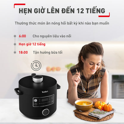 Nồi áp suất điện đa năng Tefal Turbo Cuisine 5L  CY754830