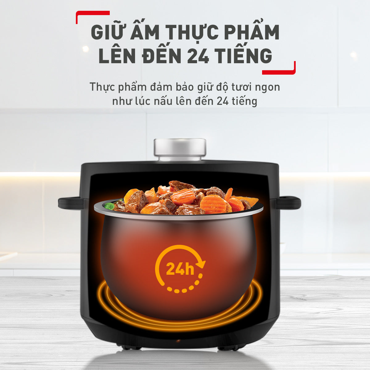 Nồi áp suất điện đa năng Tefal Turbo Cuisine 5L  CY754830