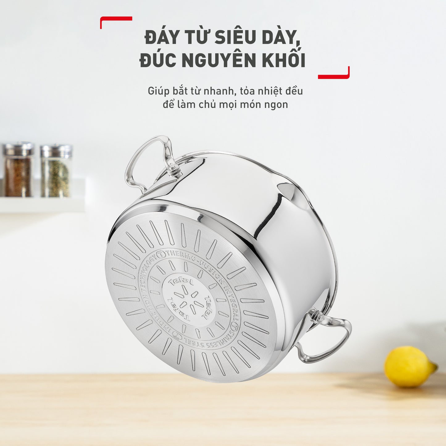Nồi Inox cao cấp Tefal Duetto Plus 18cm