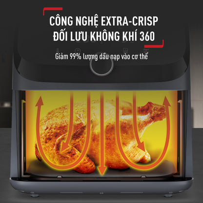 Nồi chiên không dầu Tefal Mega EY855D68 - 7.5L