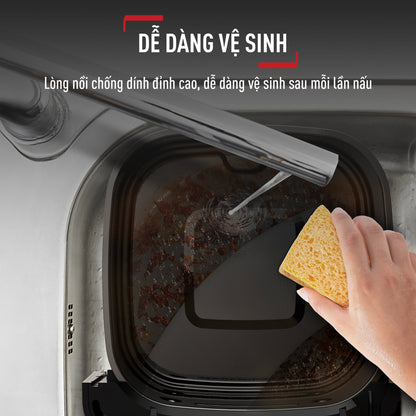 Nồi chiên không dầu Tefal Mega EY855D68 - 7.5L