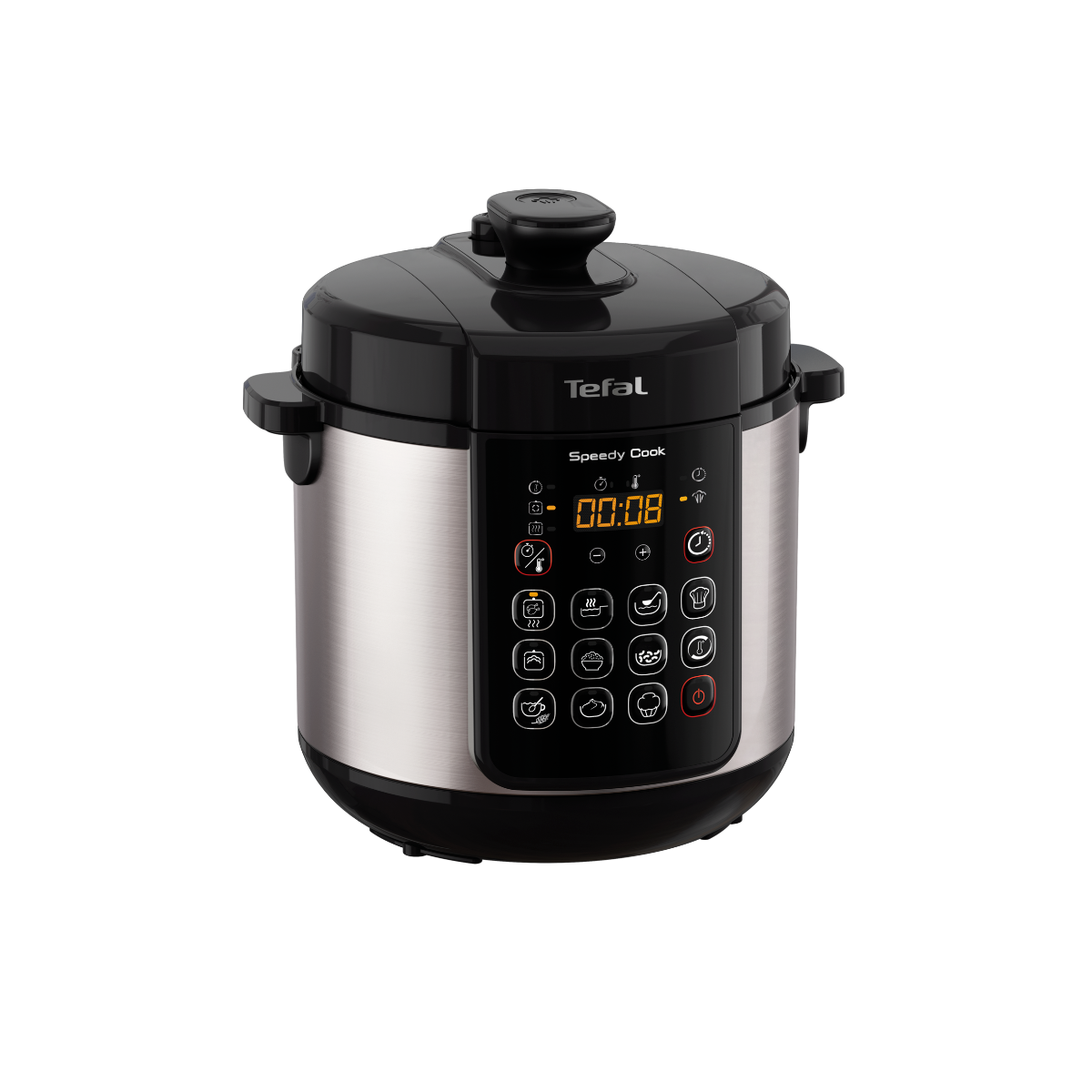 ELECTRIC PRESSURE COOKER CY222D68 SPEEDY COOK SILVER TEFAL